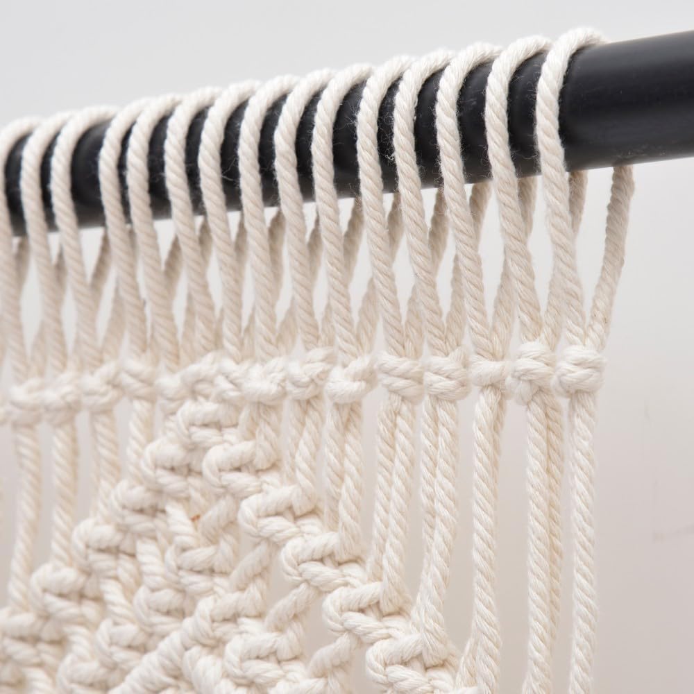 Boho Kitchen Macrame Window Valance