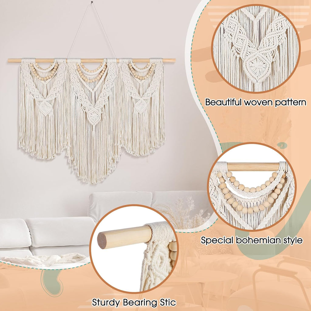 Style Rod Macrame Wall Hanging