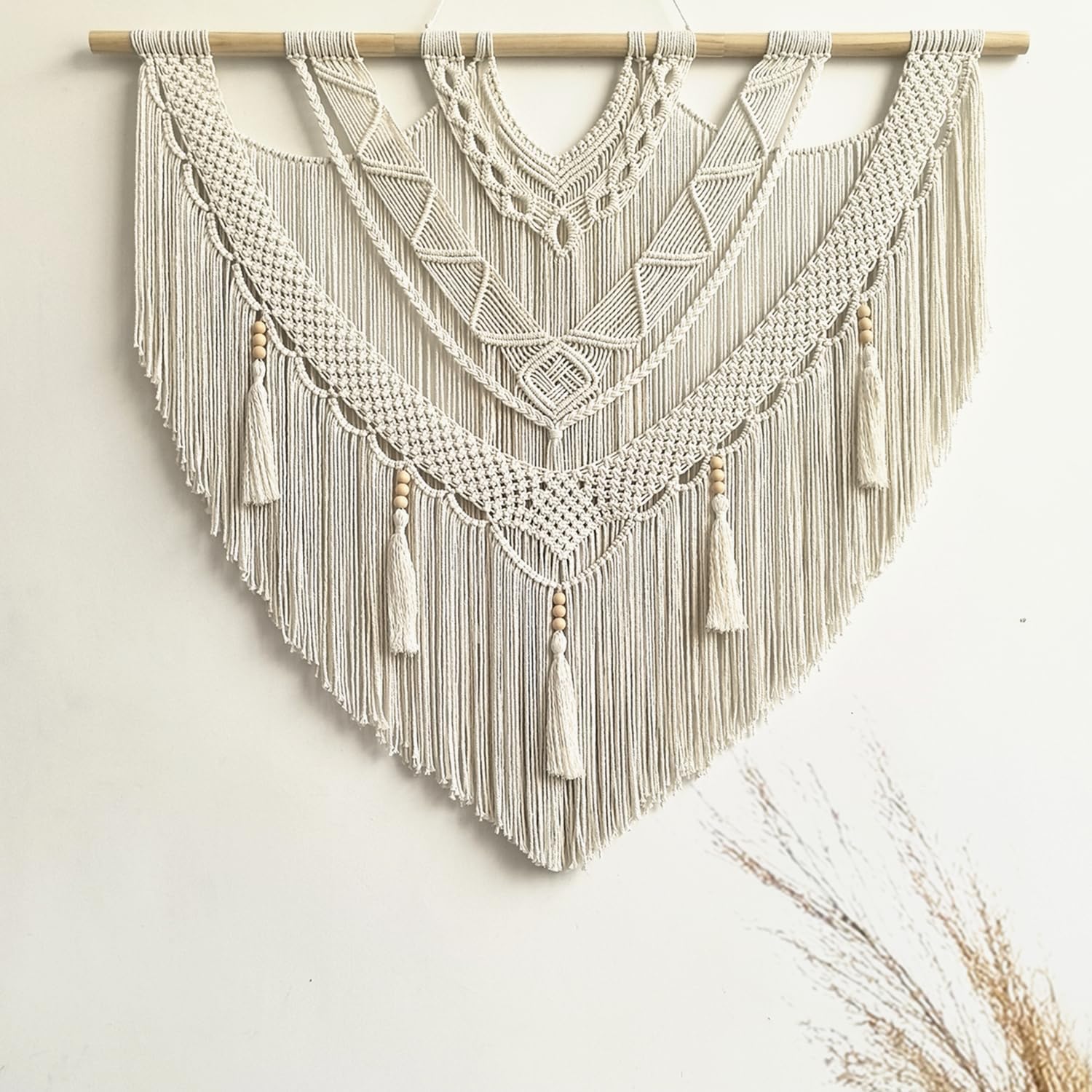 Large Boho Woven Macrame Wall Hanging